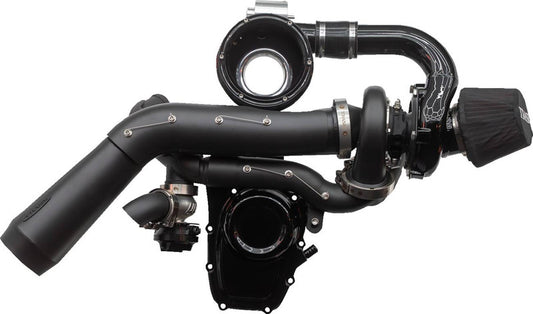 Trask Tornado Stage 2 Turbo Kit — Gen 1 M8 — Black / Black Aluminum — TM-7610-BK