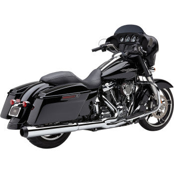 Powr-Flo 2:1 Exhaust - Chrome - '17-'20 FL