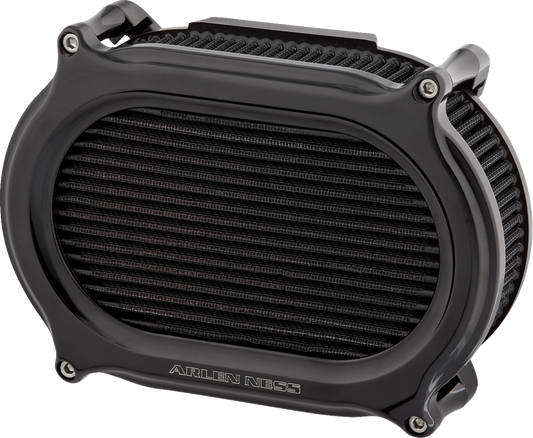 Arlen Ness Performance Air Filter Kit - Stage II - Black