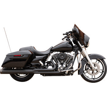 2-into-1 Sidewinder Exhaust System - 50 State - Black - Touring '07-'16