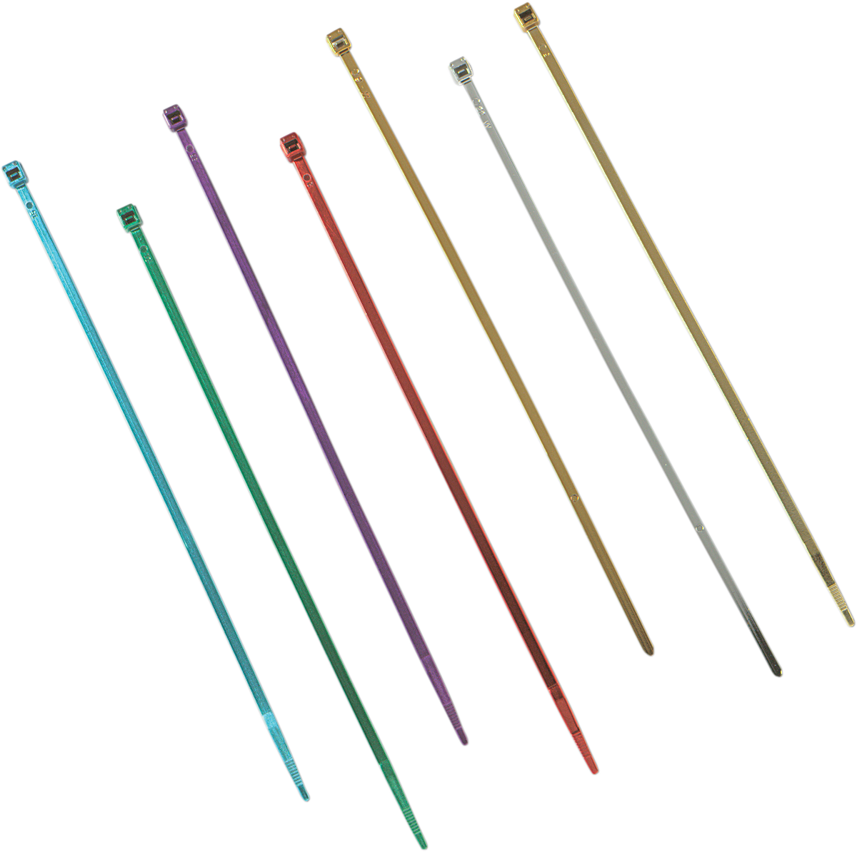 Drag Specialties Cable Tie - 7" - Chrome - 10-Pack | 10-6010C-10-HC3 - manufacturer/supplier product image