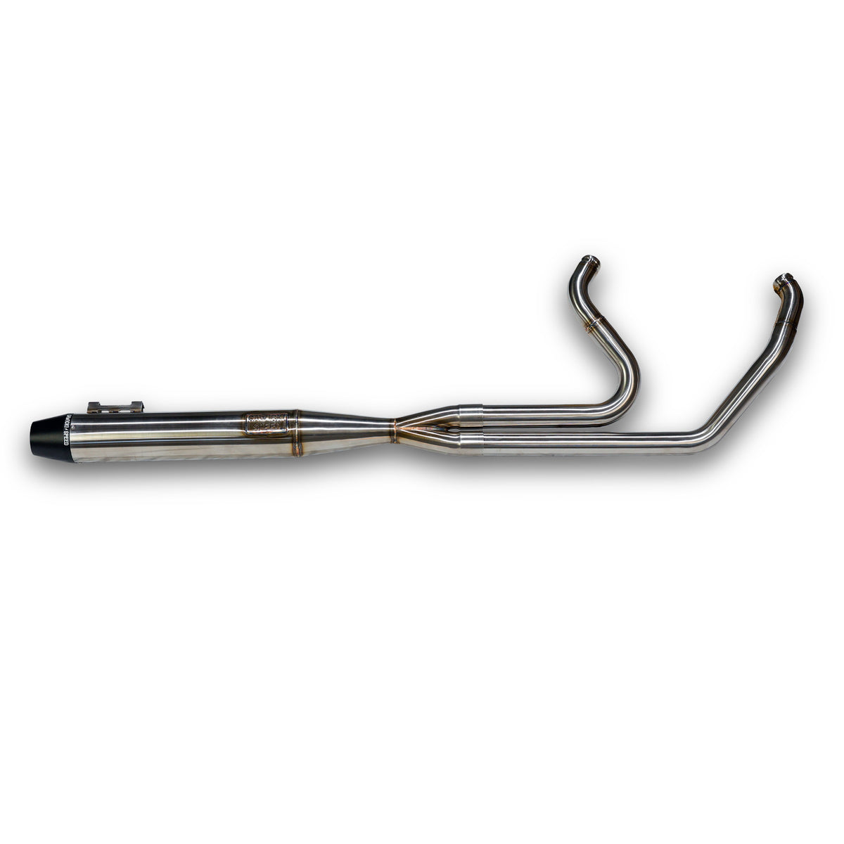 Sawicki Intimidator M8 Touring Full Brushed Stainless With Black End Cap | 930-02608