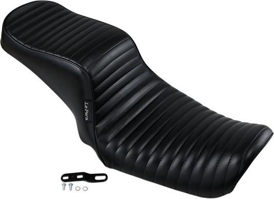 LePera Cherokee Seat - Pleated - Black - FL/FX '06-'17