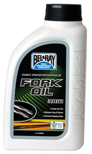 BEL-RAY HIGH-PERFORMANCE FORK OIL 30W 1L (12/CASE SOLD EA)