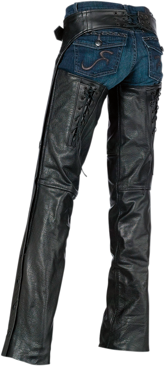 Women's Sabot Chaps — Black