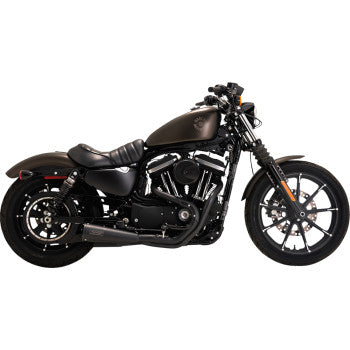 Upsweep 2-into-1 Exhaust System - Stainless Steel - Black