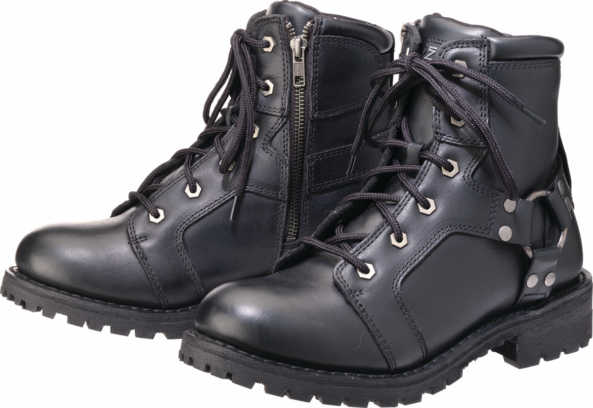 Women's High Rise Boots — Black