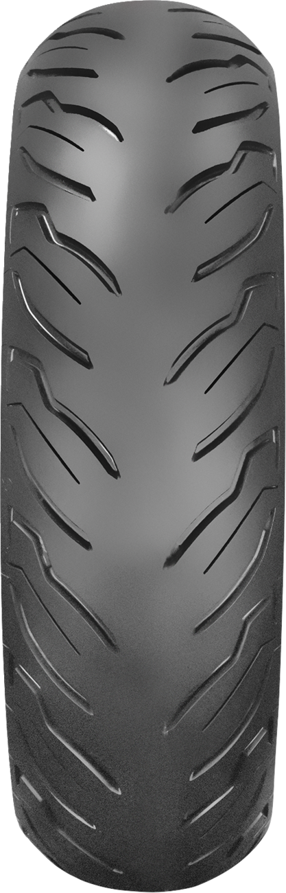 Dunlop AE2 Rear Tire - 150/80B16 77H - Blackwall (manufacturer reference image)