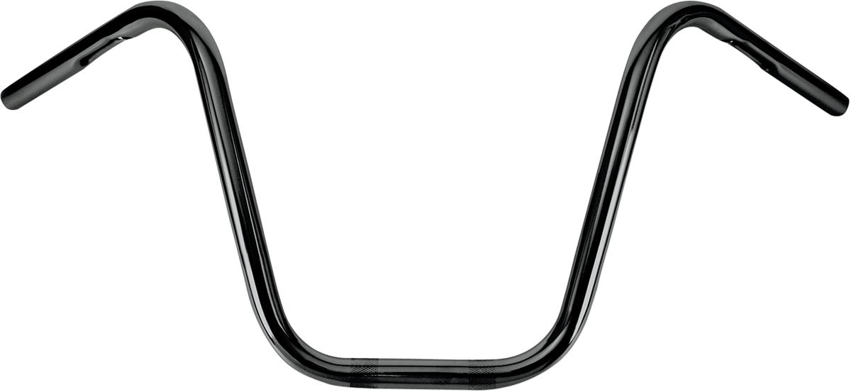 Burly Brand 1" Narrow Bottom Ape Hanger Handlebar - 12" - Black | B28-348 - manufacturer/supplier product image