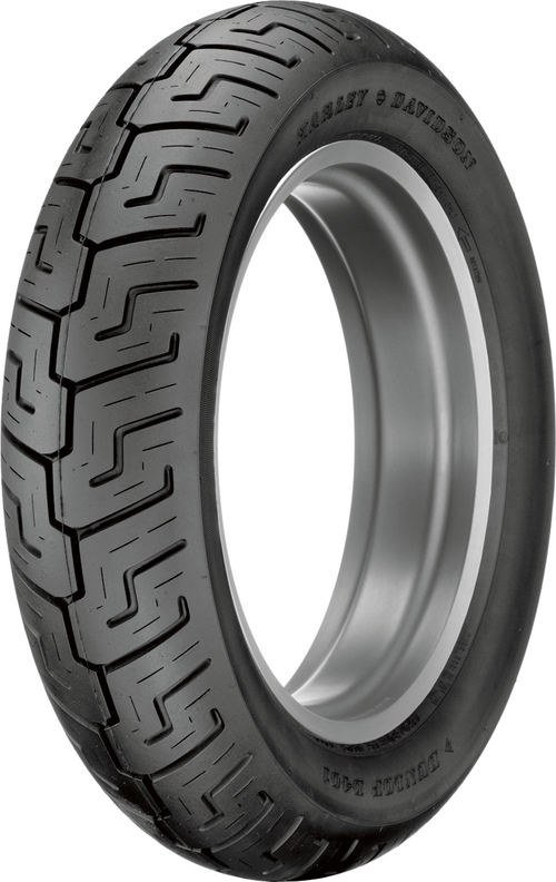 Dunlop D401 Rear Tire - 130/90B16 73H - Blackwall (manufacturer reference image)