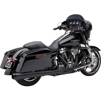 Powr-Flo 2:1 Exhaust - Black - '17-'20 FL
