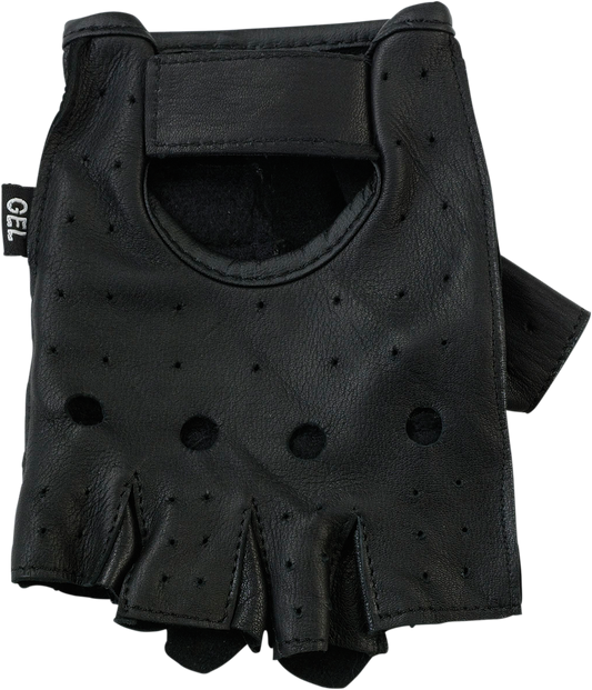 243 Half Gloves — Black
