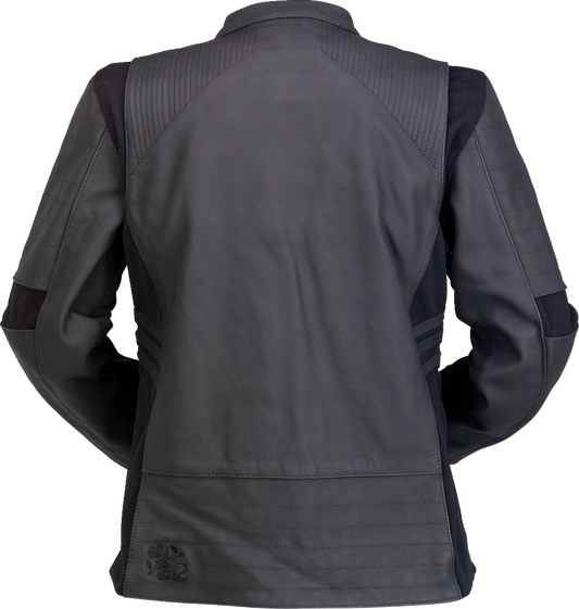 Women's Bellona Leather Jacket — Black