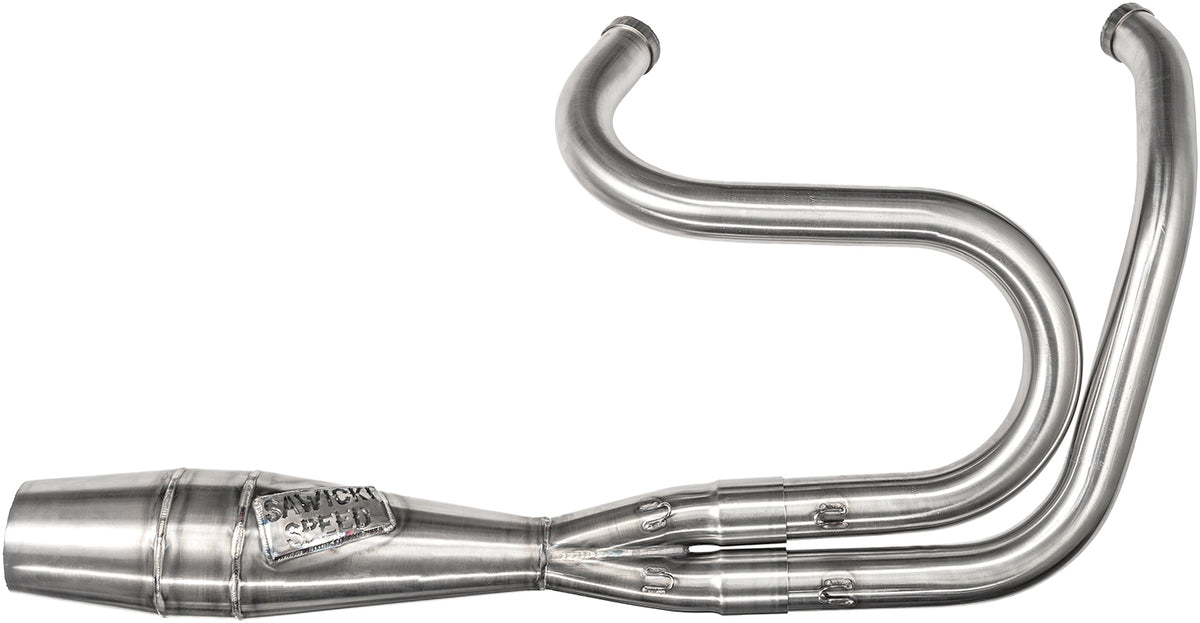 Sawicki 2-Into-1 Dyna Shorty Cannon Brushed Stainless | 930-01241