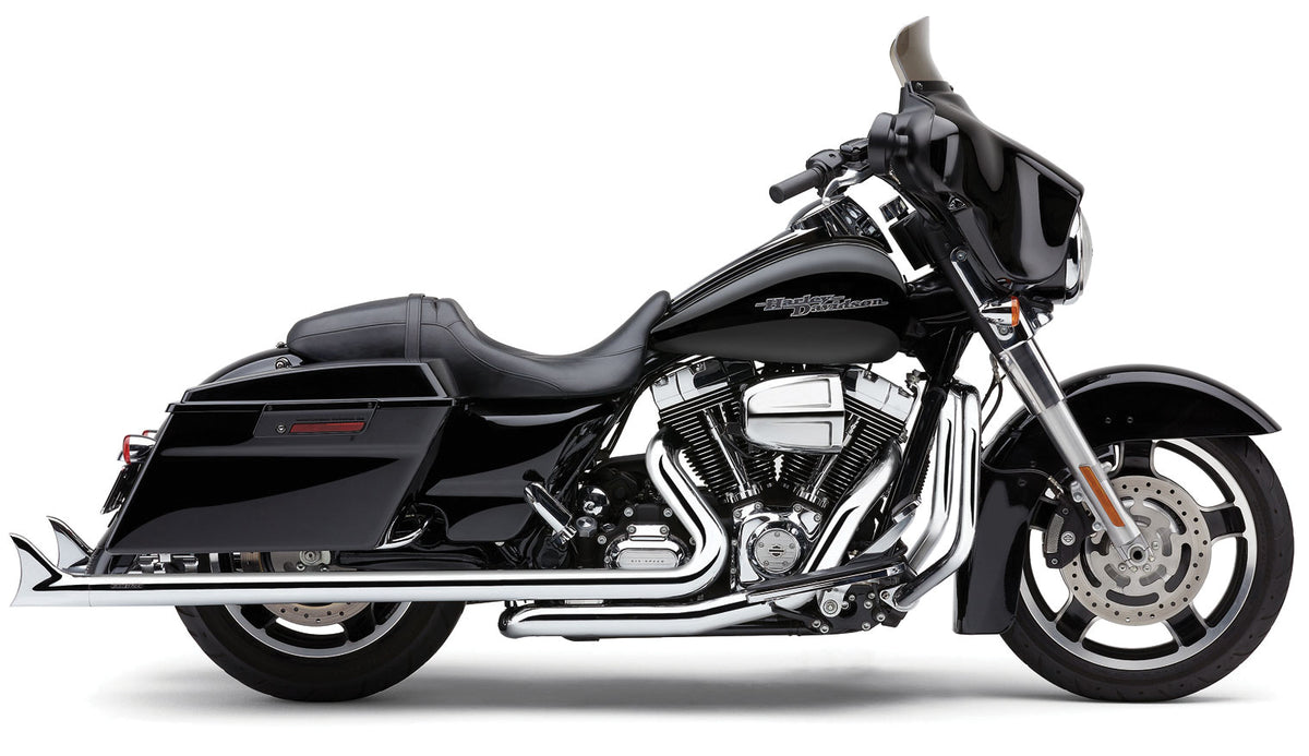 Cobra Speedster Duals Fishtail Chrome FLH/Touring | 6974