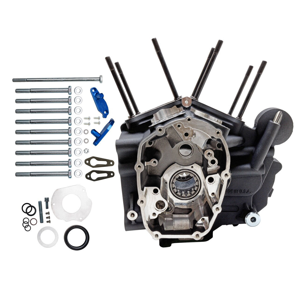 Complete product photo for S&S CYCLE 310-1170 Engine Case - MK-Series - For Harley-Davidson® M8 Touring