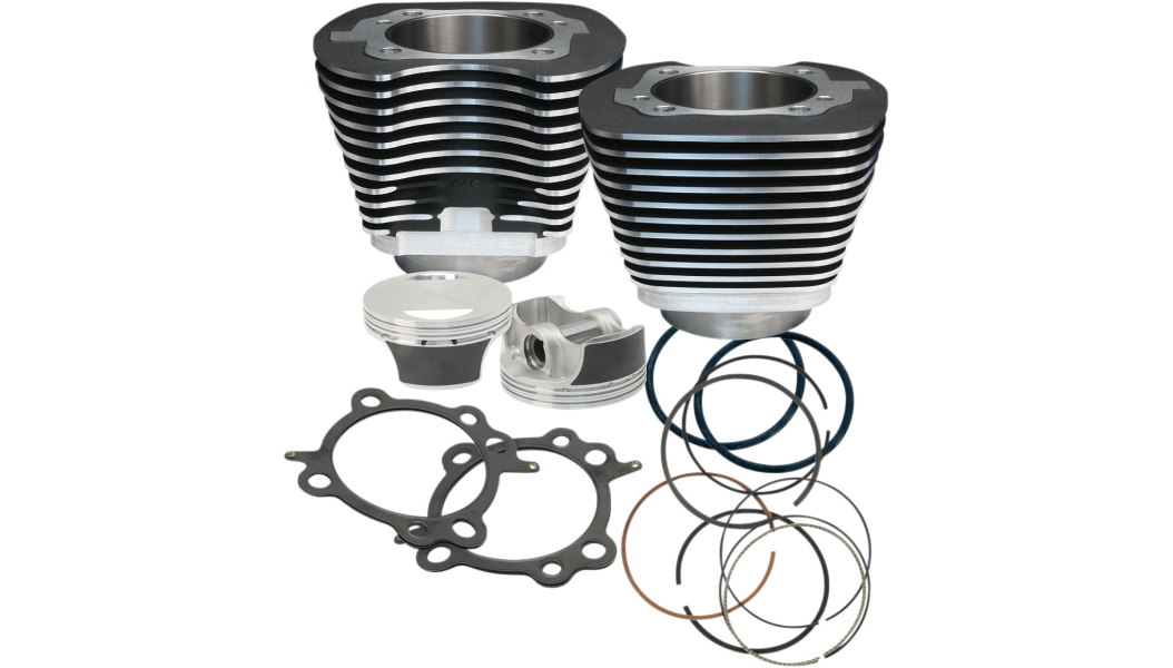 S&S 0931-0434 910-0206 Big Bore Cylinder Kit - Twin Cam - 106"
