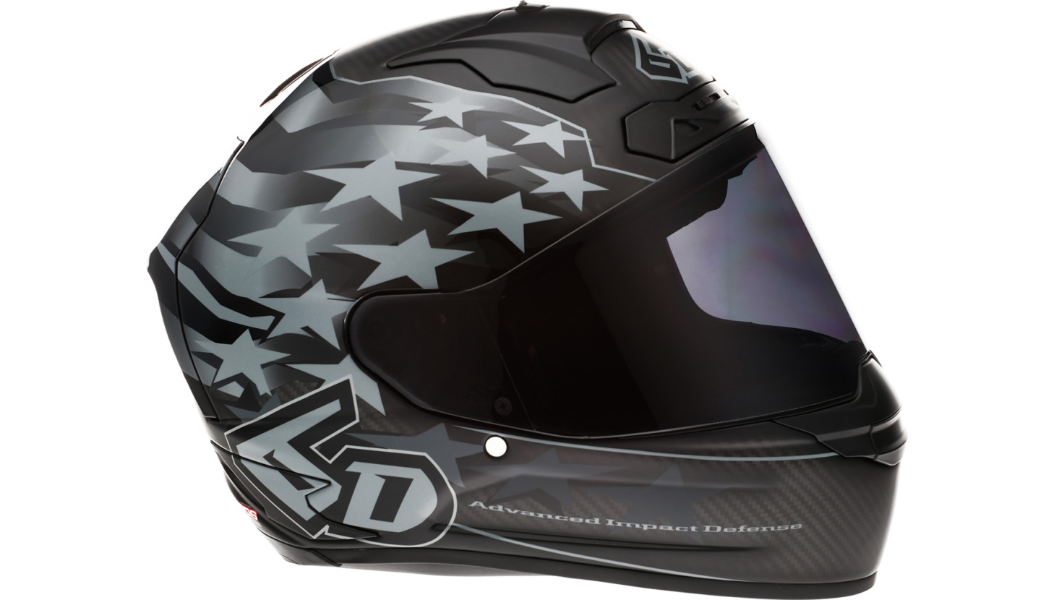 6D HELMETS 30-0607ATS-1R Patriot Helmet Black - Large