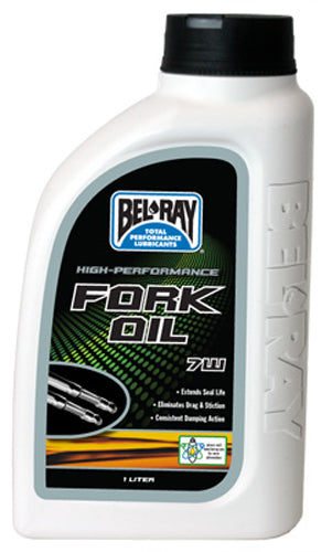 BEL-RAY HIGH-PERFORMANCE FORK OIL 7W 1L (12/CASE SOLD EA)