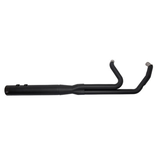 S&S Sidewinder 2-Into-1 — Black — M8 Touring 2017–2024 — 550-0759