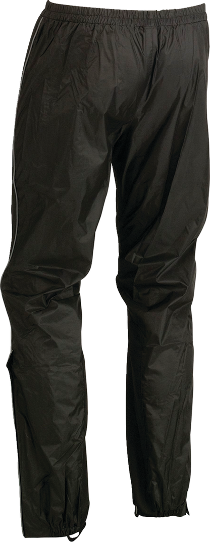 Women's Rain Pants — Black