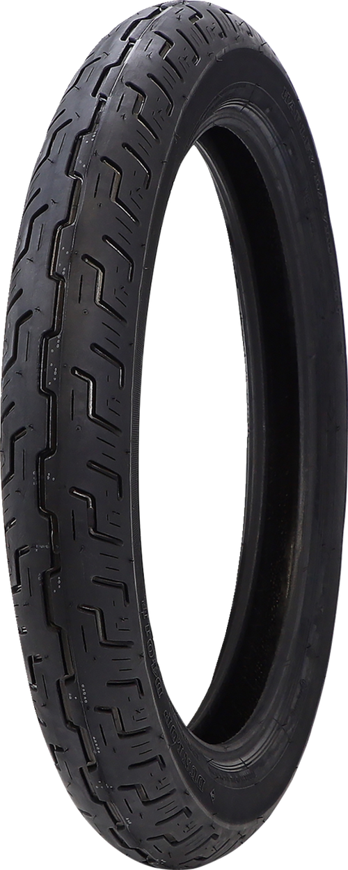 Dunlop D401 Front Tire - 100/90-19 57H - Blackwall (manufacturer reference image)