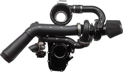 Trask Tornado Stage 2 Turbo Kit — Gen 1 M8 — Black / Black Aluminum — TM-7610-BK
