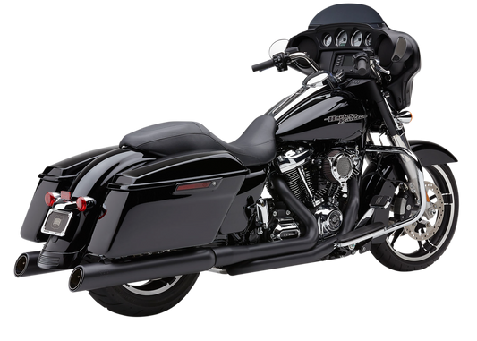 Cobra True Dual Headpipes Black FLH/Touring | 6257RB