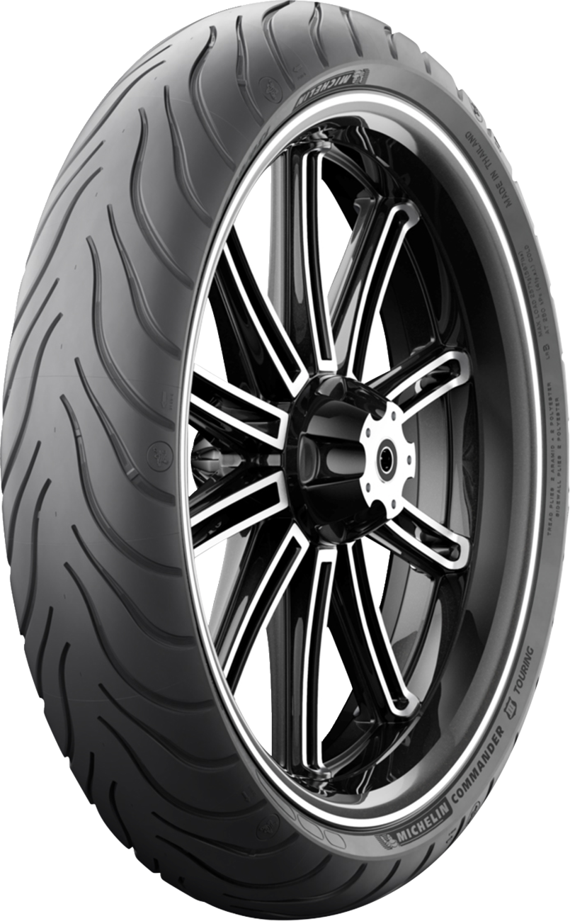 Michelin Commander III Touring Front Tire - 130/80B17 65H - Blackwall (manufacturer reference image)