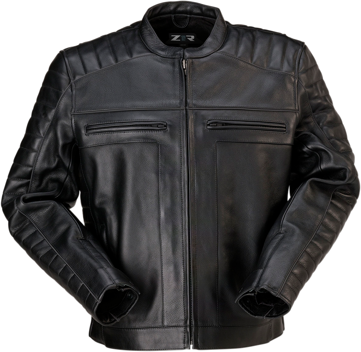 Artillery Leather Jacket — Black