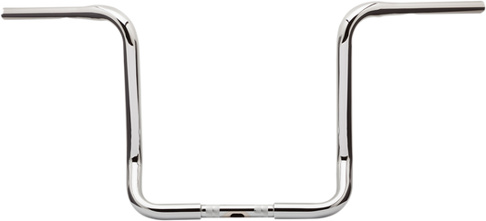 Burly Brand 1-1/4" Bagger Ape Hanger Handlebar - TBW - 15" - Chrome | B12-2002C - manufacturer/supplier product image