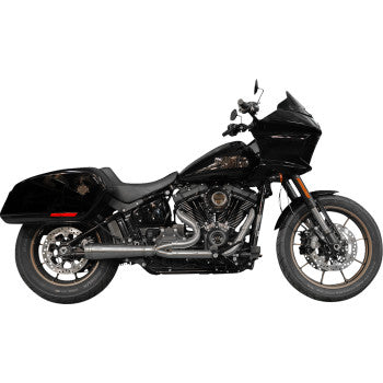 2-into-1 Assault Exhaust System - Natural - with Bags