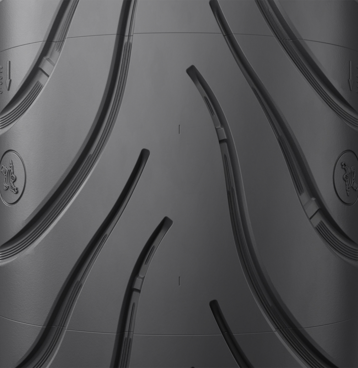 Michelin Commander III Touring Front Tire - 130/80B17 65H - Blackwall (manufacturer reference image)