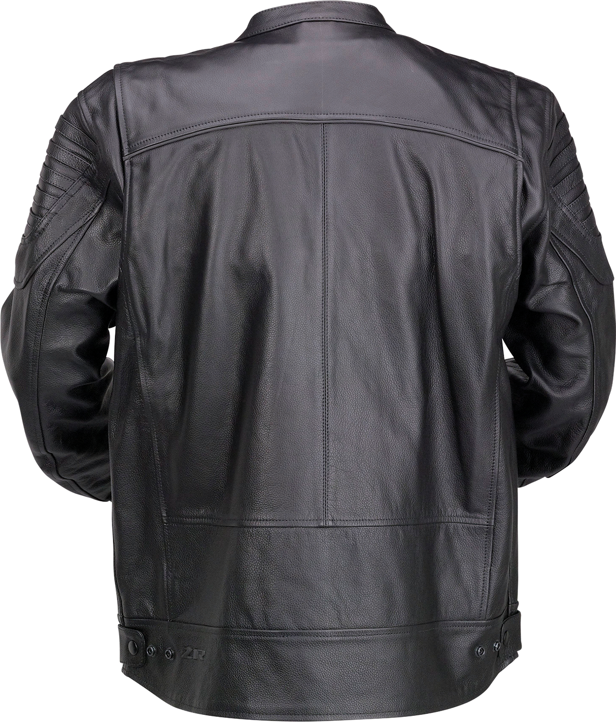 Widower Leather Jacket — Black