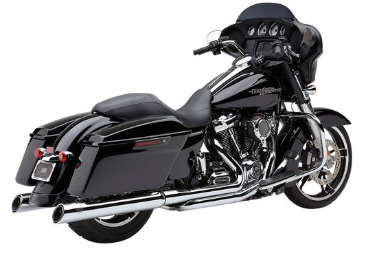 Cobra True Dual Headpipes Chrome FLH/Touring | 6257