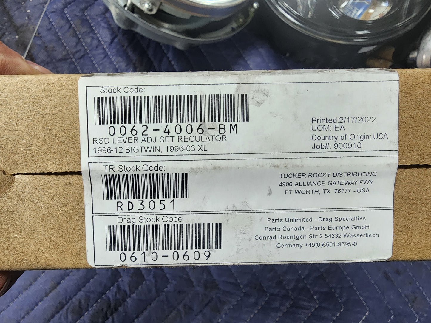 RSD Regulator Clutch/Brake Lever Set Contrast Cut