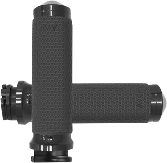 Avon Grips Vibration Dampening Memory Foam Grips - Small - Black