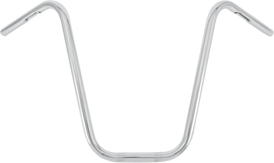 Burly Brand 1" Narrow Bottom Ape Hanger Handlebar - 16" - Chrome | B28-340 - manufacturer/supplier product image