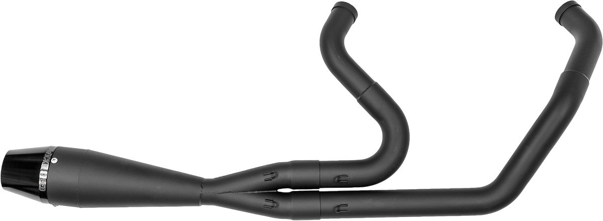 Sawicki 2-Into-1 Twin Cam Softail Shorty Black | 930-01078