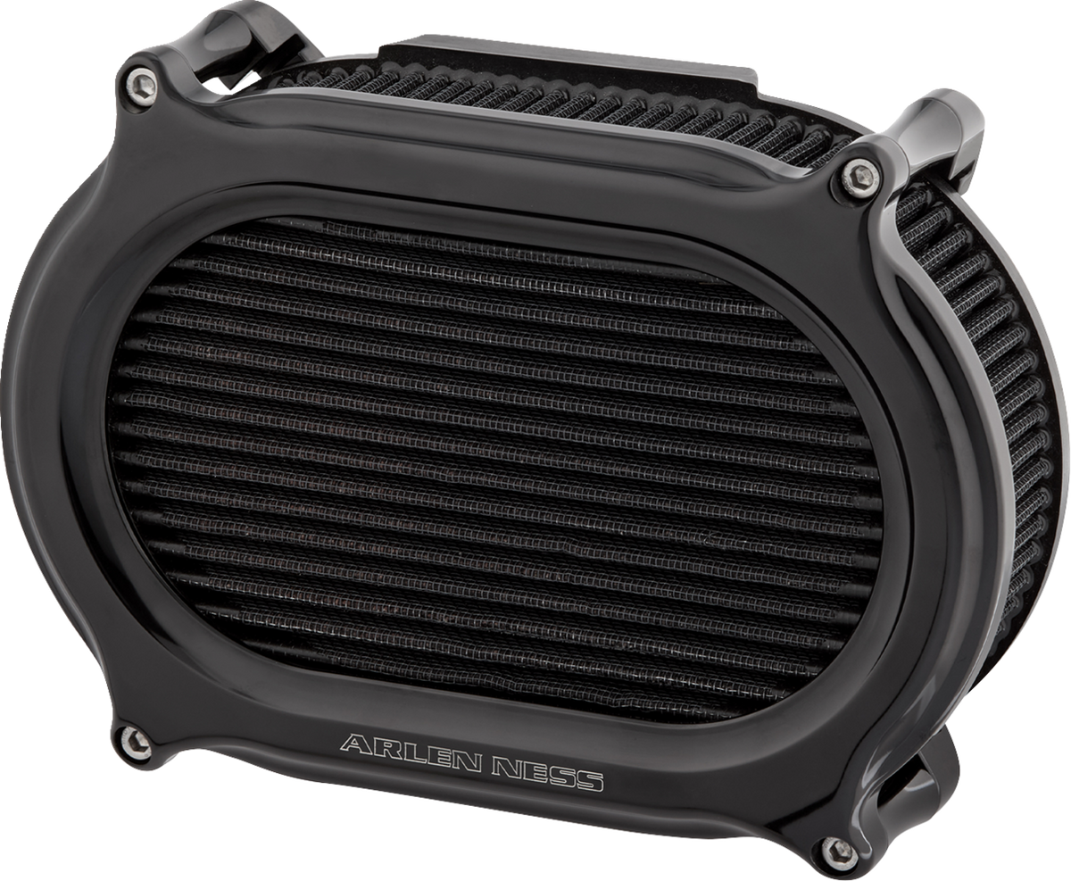 Arlen Ness Performance Air Filter Kit - Stage II - Black