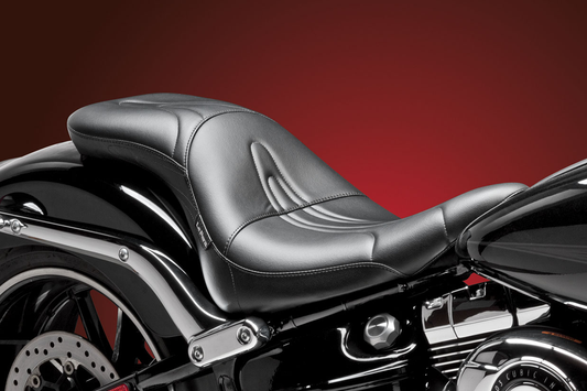 LePera Sorrento 2-Up Seat - Stitched - Black - FXSB '13-'17