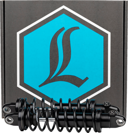 Legend Revo-A 13-inch Rear Shocks - Black - Standard - Dyna