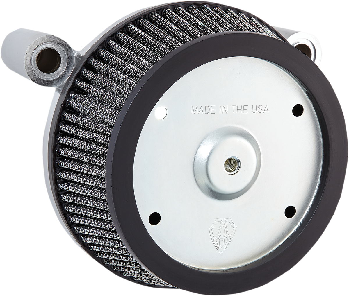 Arlen Ness Big Sucker Stage I Synthetic Air Cleaner - Chrome - Twin Cam