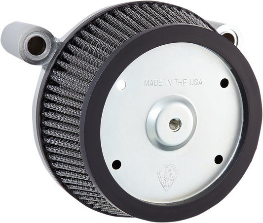 Arlen Ness Big Sucker Stage I Synthetic Air Cleaner - Chrome - Twin Cam
