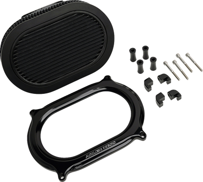 Arlen Ness Performance Air Filter Kit - Stage II - Black