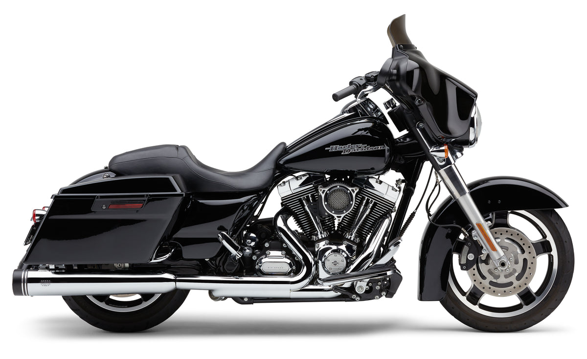 Cobra 4.5" Groove Tip Slip-On Chrome FLH/Touring | 6290