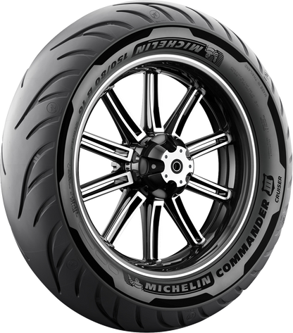 Michelin Commander III Cruiser Rear Tire - 150/80B16 77H - Blackwall (manufacturer reference image)