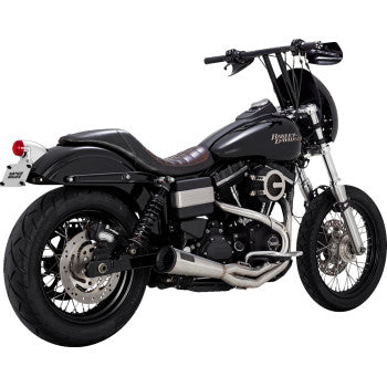 2-into-1 Upsweep Exhaust System - Brushed