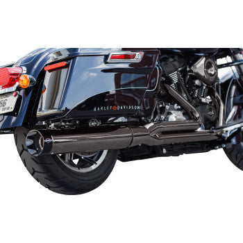 2-into-1 Sidewinder  Exhaust System - Lava Chrome - 50-State - M8