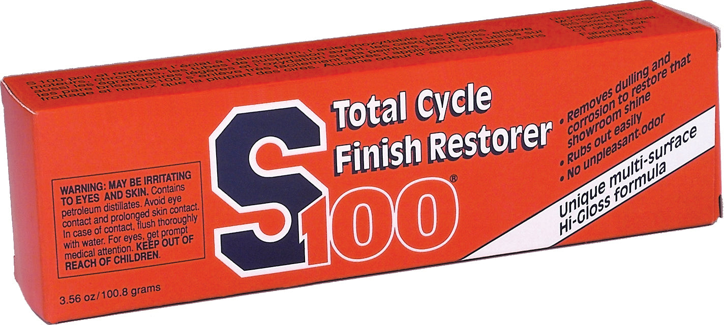 TOTAL CYCLE FINISH RESTORER 3. 56OZ – by S100